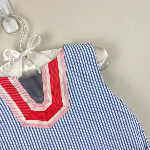 Vineyard Vines Seersucker Sleeveless Shift Dress 2T - Picture 2 of 6